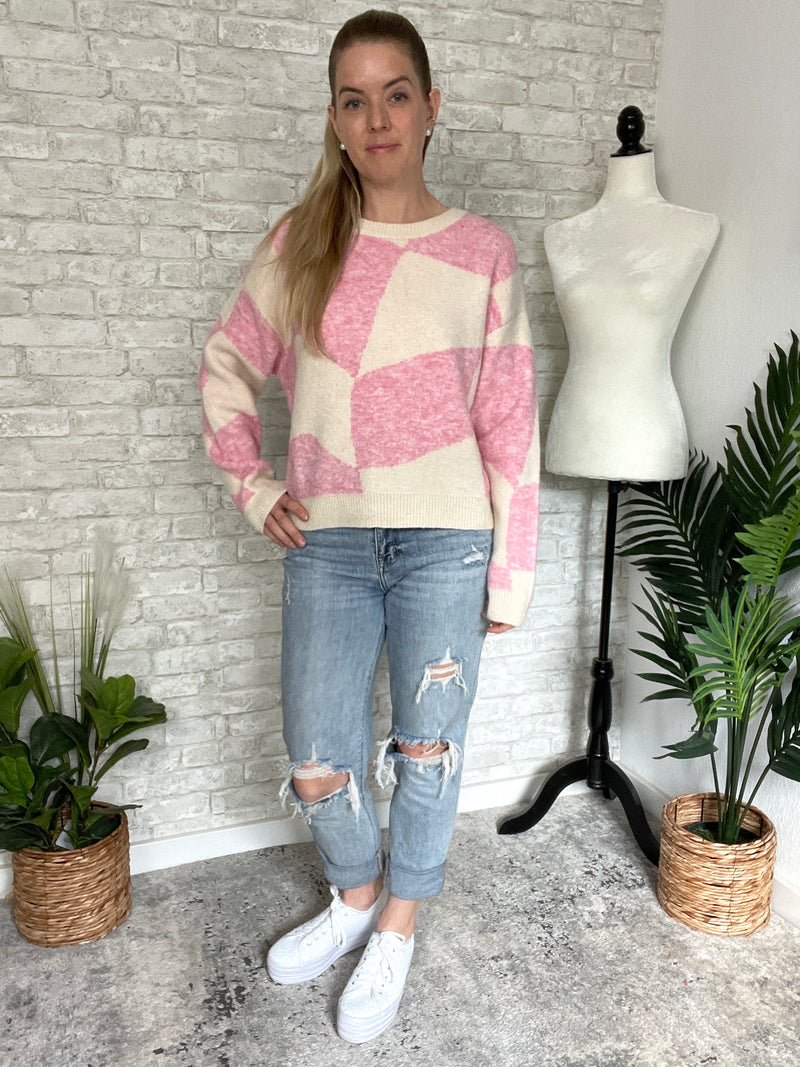 Cirrus Pink Sweater
