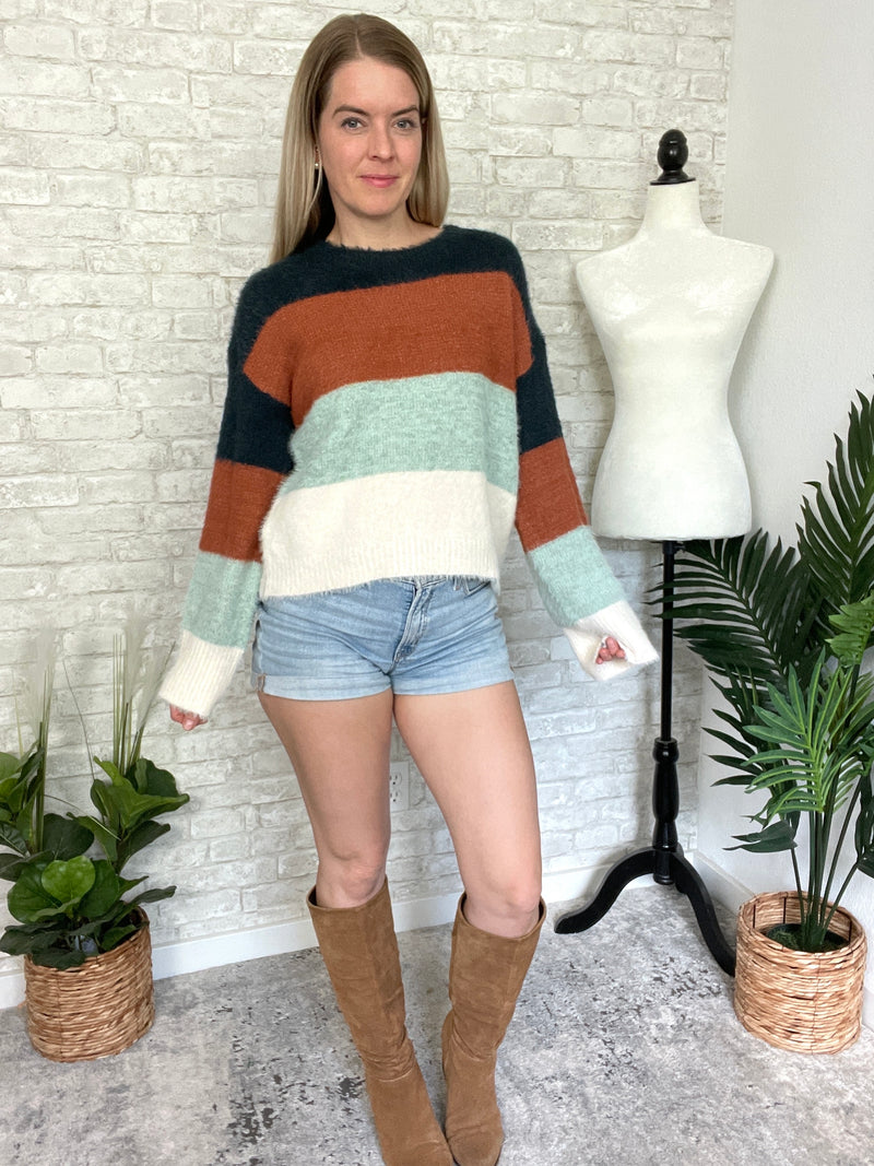 Bellamy Color Blocked Sweater