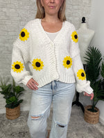 Sunflowers + Sunshine Cardigan