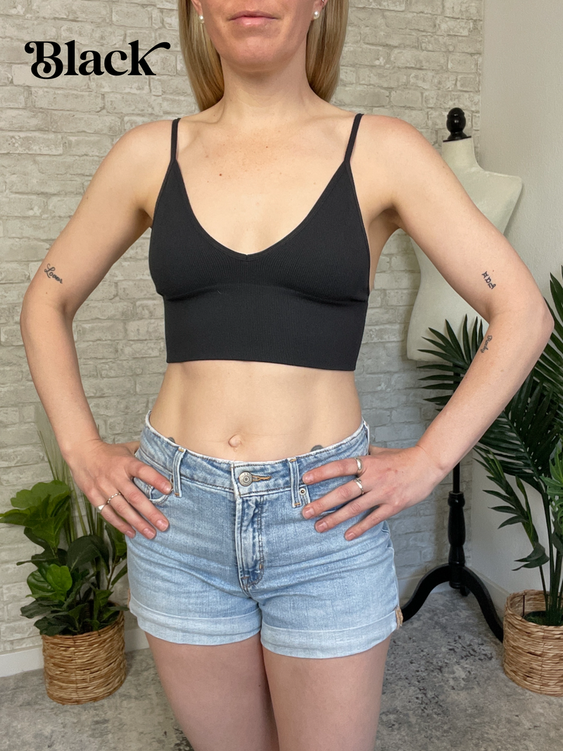 Triangle Spaghetti Strap Brami