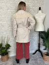 Claire Ivory Wrap Jacket