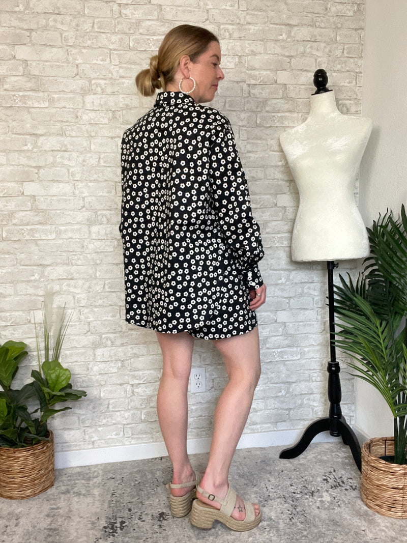 Turi Set Button Up Blouse