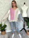 Cady Color Block Sweater
