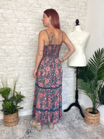 Mason Twist Maxi Blue/Ginger Floral Combo
