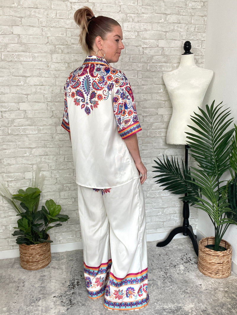 Paisley Goddess Set Top