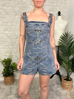 Sierra Stud + Buckle Romper