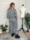 Becka Black+White Checker Set Bottoms