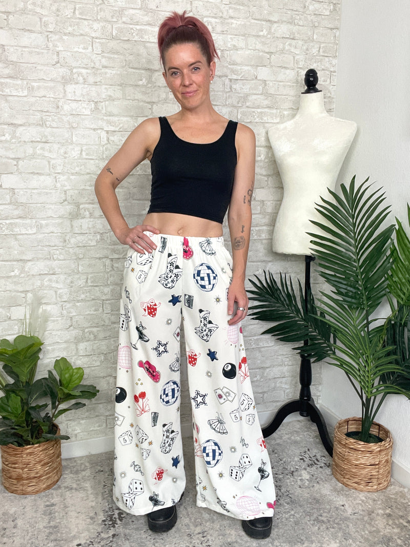 Disco Cowgirl Satin Pants
