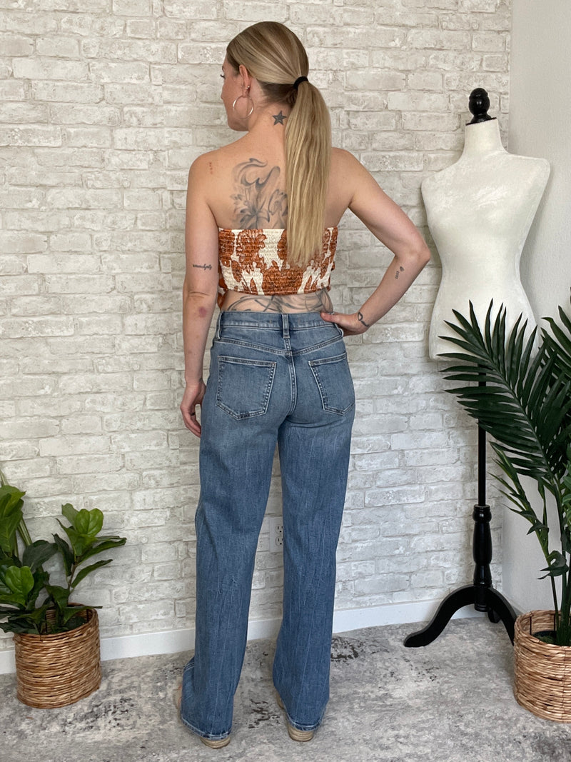 Ryder High Rise Baggy "S" Seam Denim