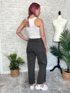Vivienne Retro Cheetah Jeans Grey