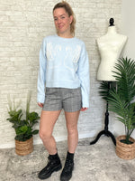Deux Swan Sweater Blue