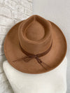 Noelle Wide Brim Hat Camel