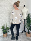 Daisy Dreamer Floral Cardigan Beige