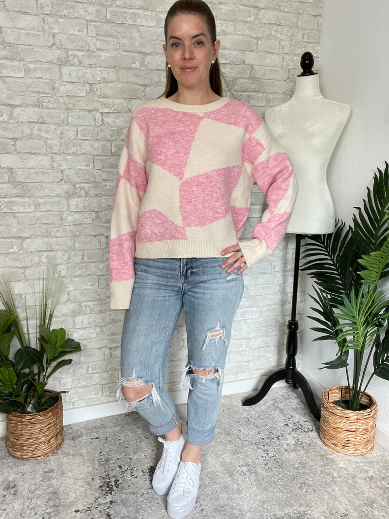 Cirrus Pink Sweater