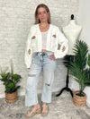 Over The Rainbow Cardigan White