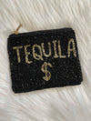 Tequila $ Seed Bead Coin Bag