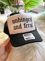 Unhinged+Feral Hat Black