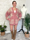 Holly Western Cardigan Pink