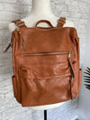 Brielle Convertible Backpack Camel