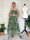 Vienne Green Skirt Set