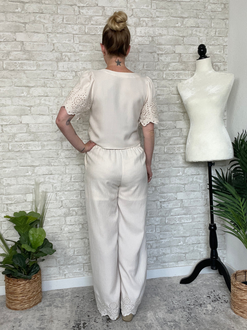 Catalina Eyelet Set Bottoms
