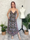 Halle Floral Cool Combo Jumpsuit