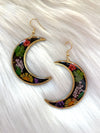 New Moon Floral Sunshine Earrings