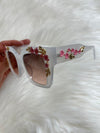 Vintage Rose Sunglasses White