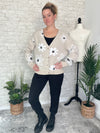 Daisy Dreamer Floral Cardigan Beige