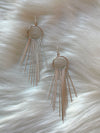 Mel Chandelier Dangle Earring Silver