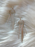 Mel Chandelier Dangle Earring Silver