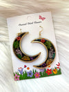 New Moon Floral Sunshine Earrings
