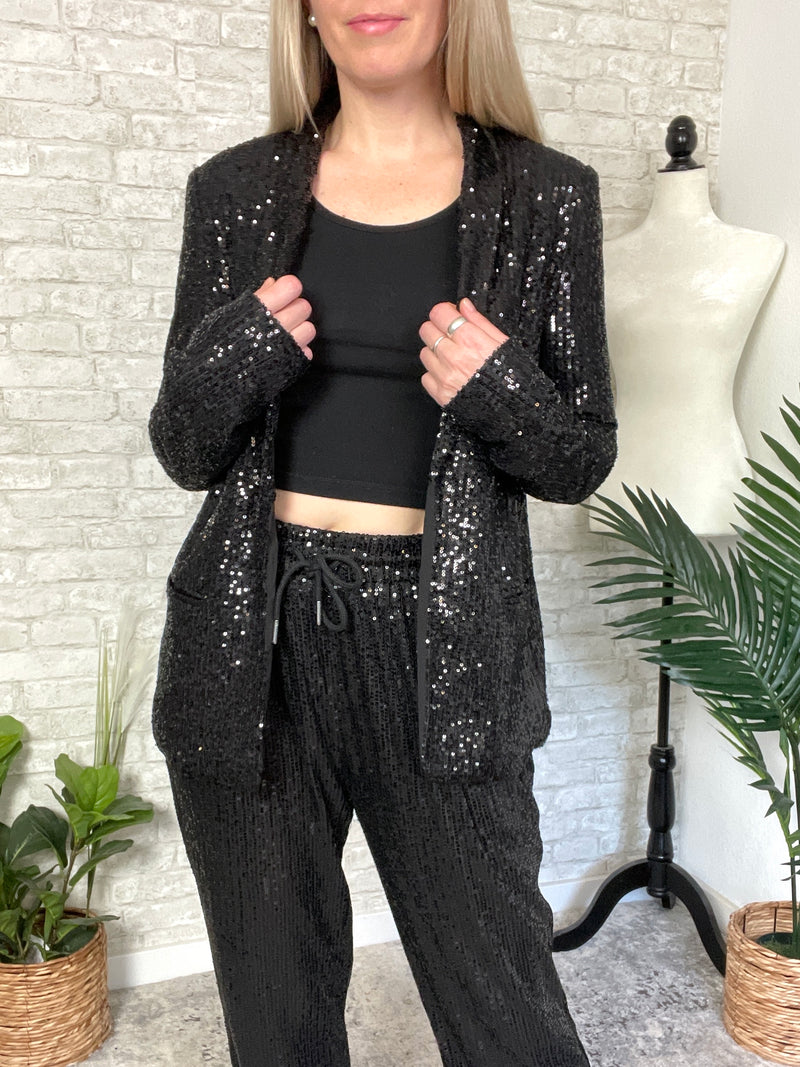 Twinkle Blazer Black