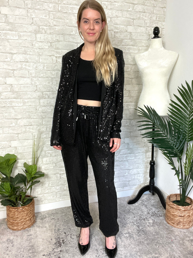Twinkle Blazer Black