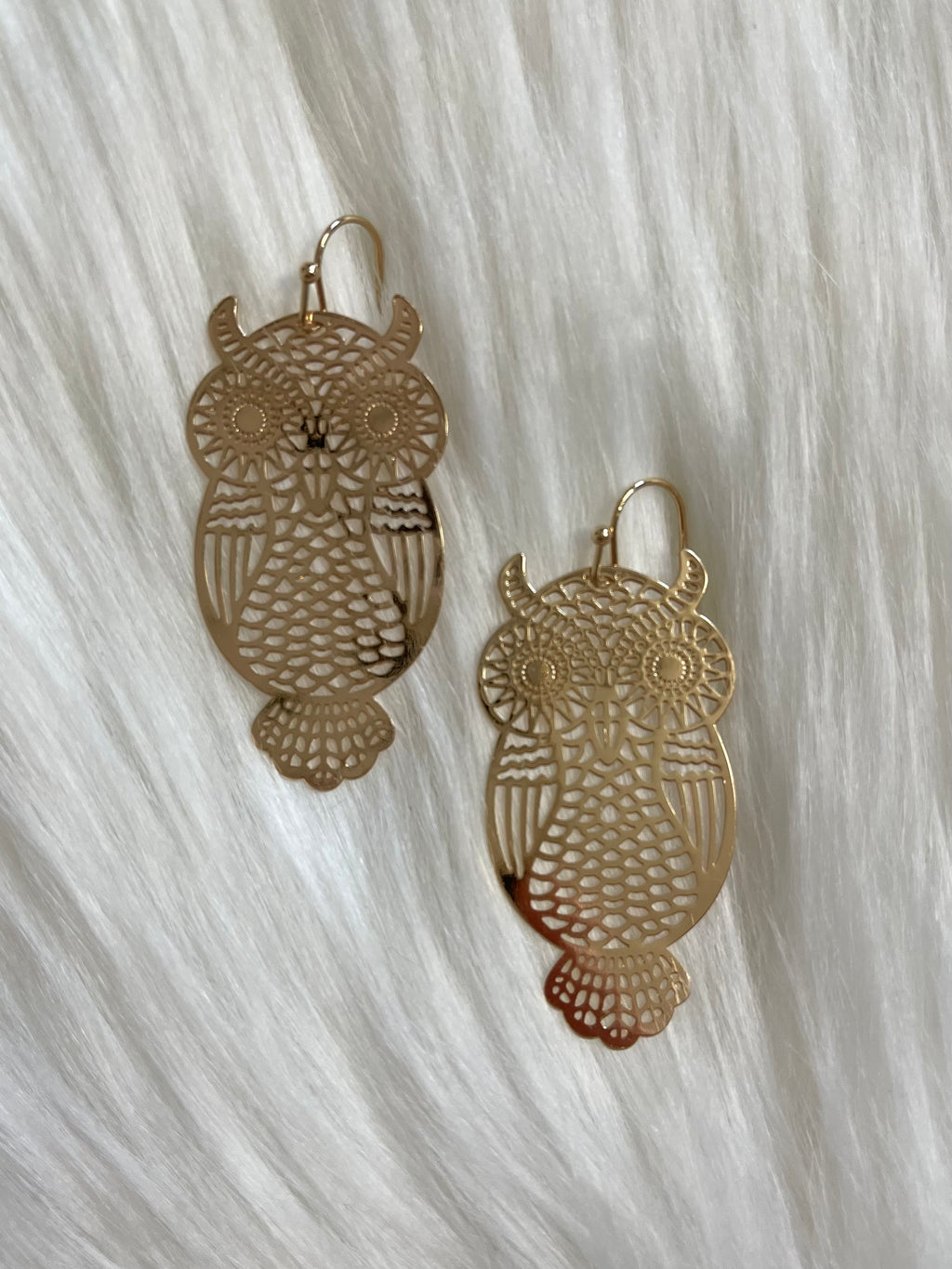 Dainty Owl Earring