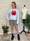 Pinchy Crab Sweater Blue