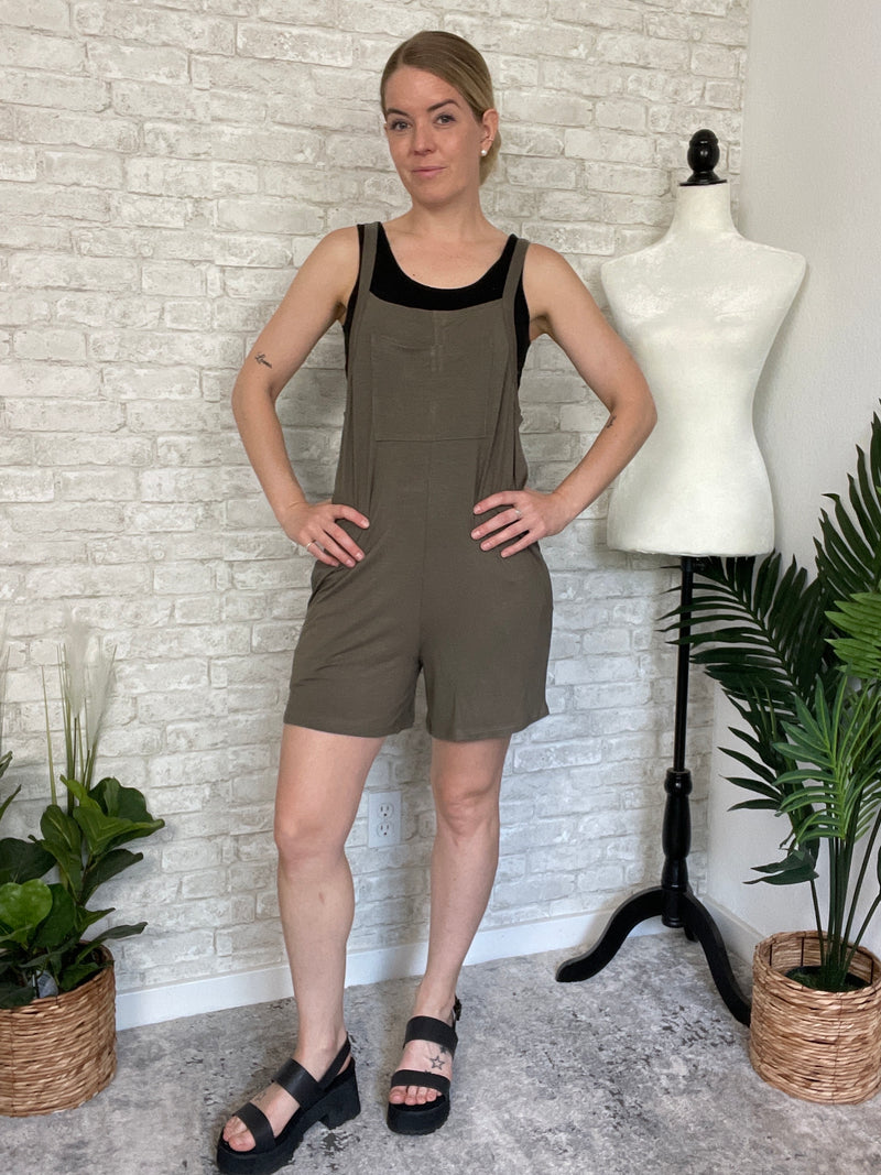 Polly Front Pocket Jumper Olive