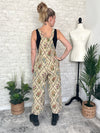 Floral Tapestry Overalls