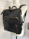 Brielle Convertible Backpack Black