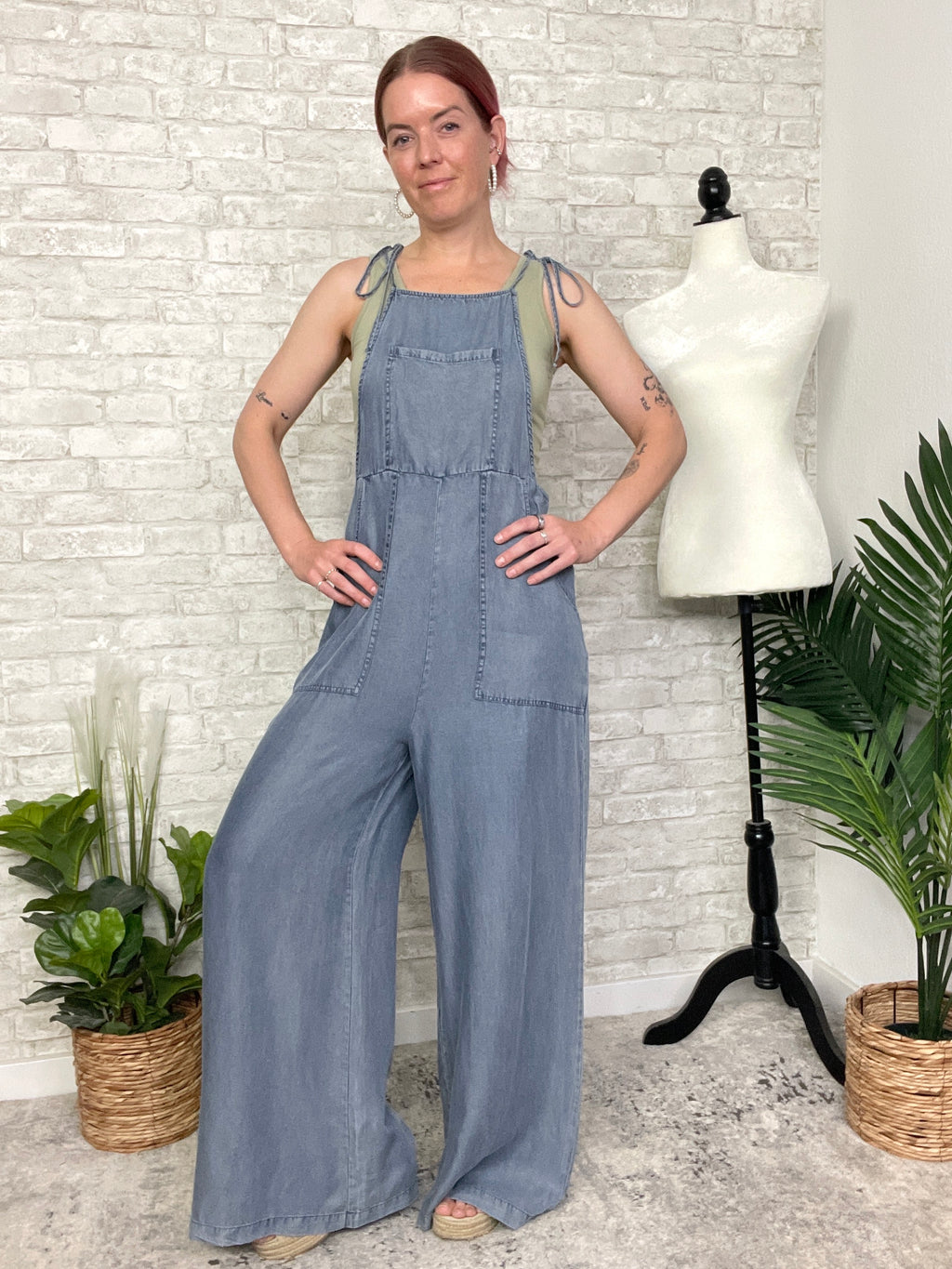 Kelly Lightweight Chambray Overall