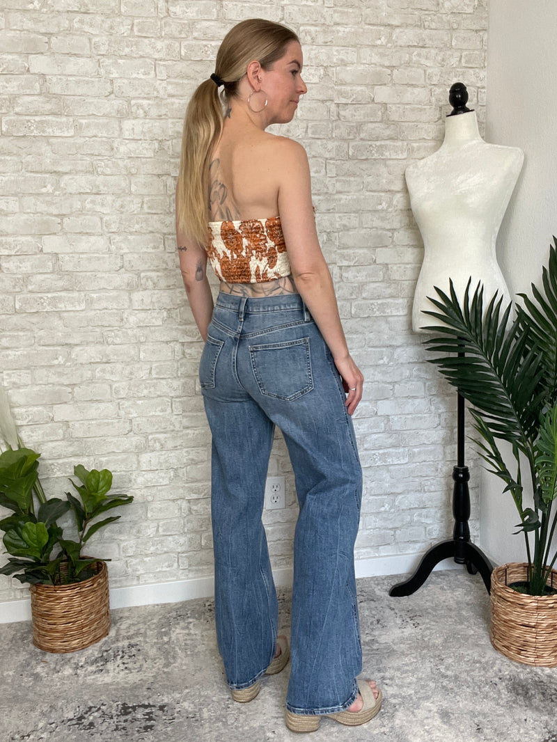 Ryder High Rise Baggy "S" Seam Denim