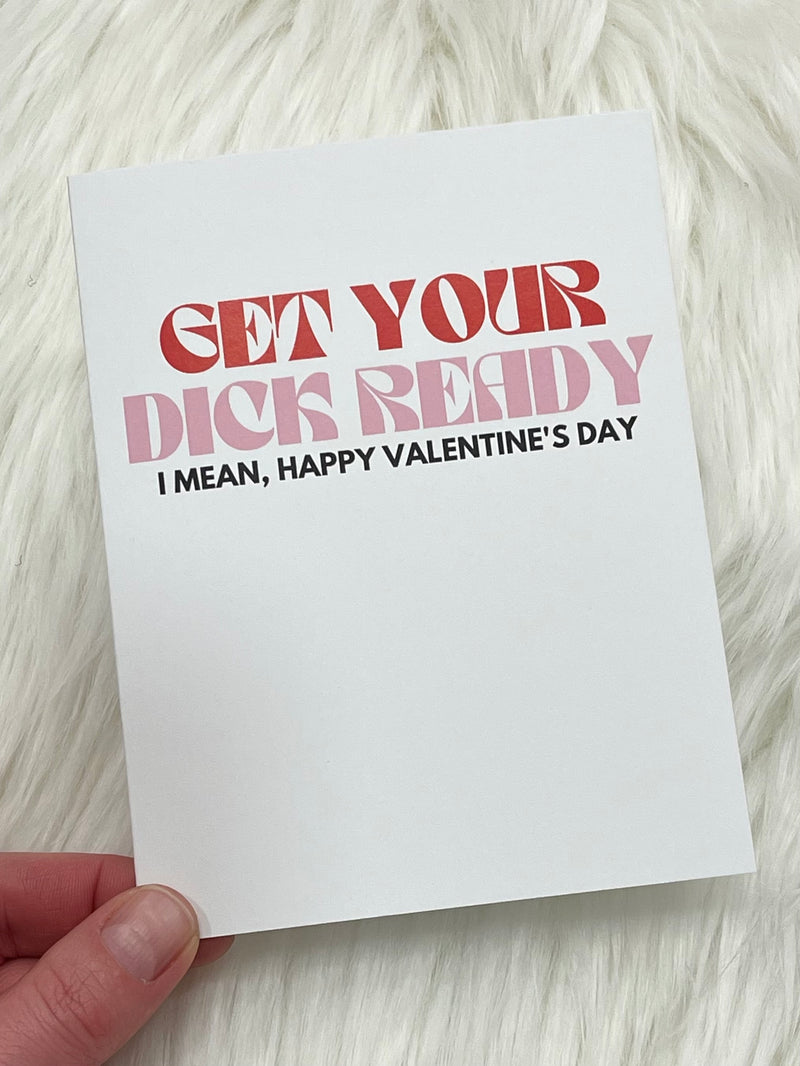 Get Your Dick Ready Card