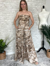 Penny Satin Wide Leg Jumpsuit