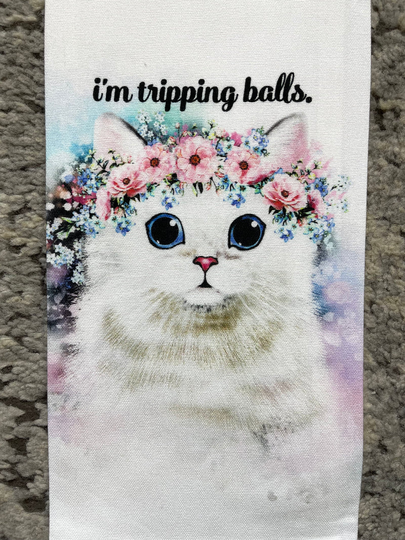 I'm Tripping Balls Dishtowel
