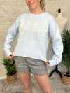 Deux Swan Sweater Blue
