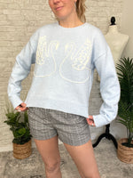 Deux Swan Sweater Blue