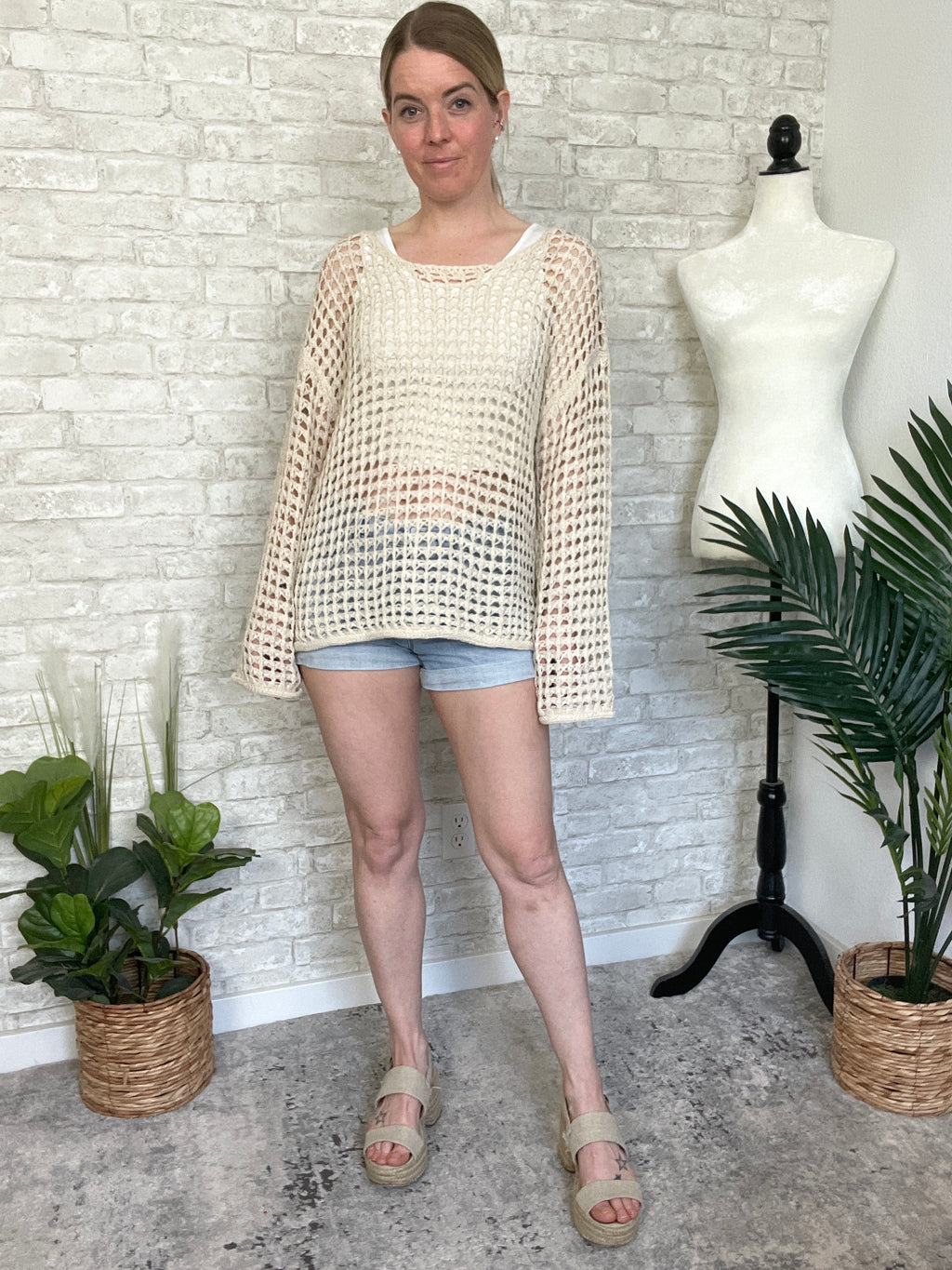 Marina Knit Top Cream
