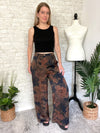 Heather Rustic Floral Print Pants