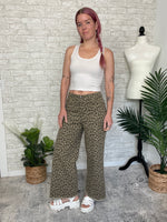 Vivienne Retro Cheetah Jeans Mocha