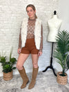 Rochelle Fuzzy Vest Cream